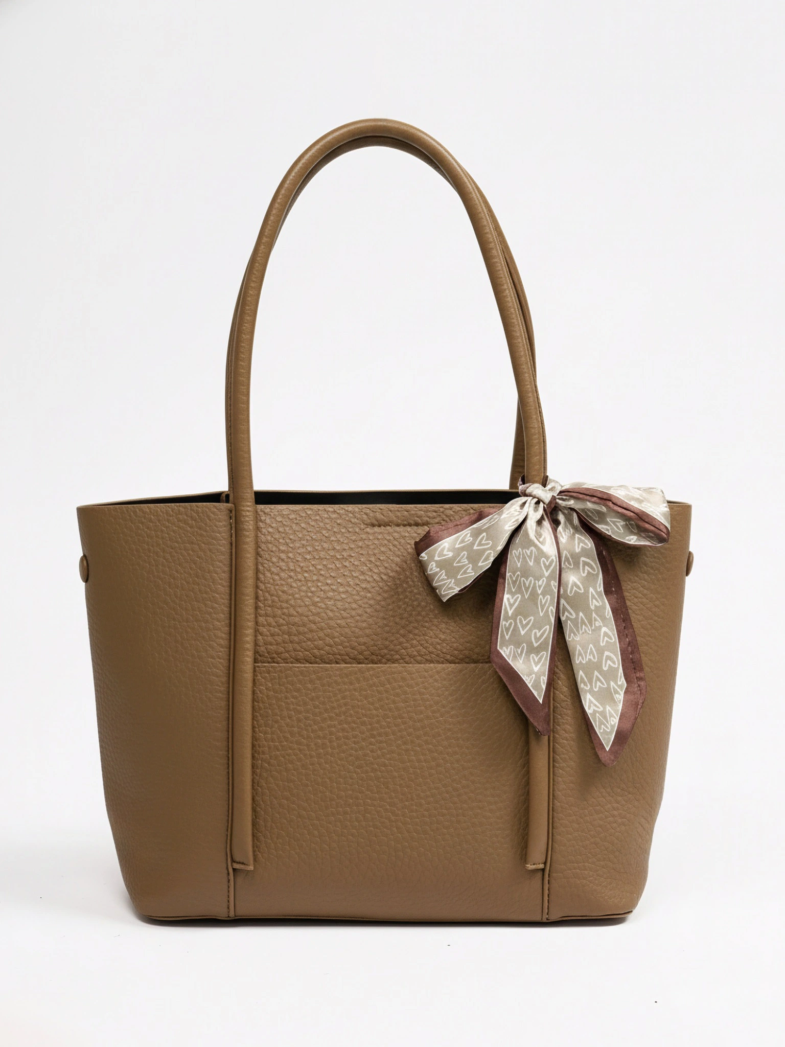 Сумка-тоут с декоративным платком в ассортименте